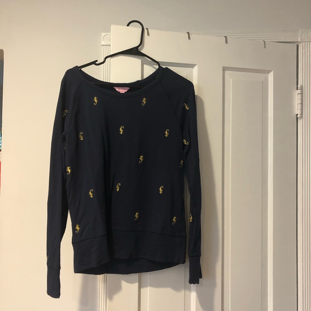 Lily Pulitzer Seahorse Sweater